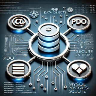 Makale başlığına ait öne çıkarılan görsel: PHP PDO Veritabanı Bağlantısı ve Veri Ekleme 2025