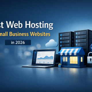 Makale başlığına ait öne çıkarılan görsel: Best Web Hosting for Small Business Websites in 2026