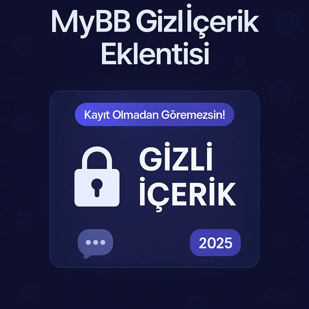 MyBB Gizli İçerik Eklentisi (Buton İle Yorum Attırt) 2025 MyBB Gizli İçerik Eklentisi (Buton İle Yorum Attırt) 2025