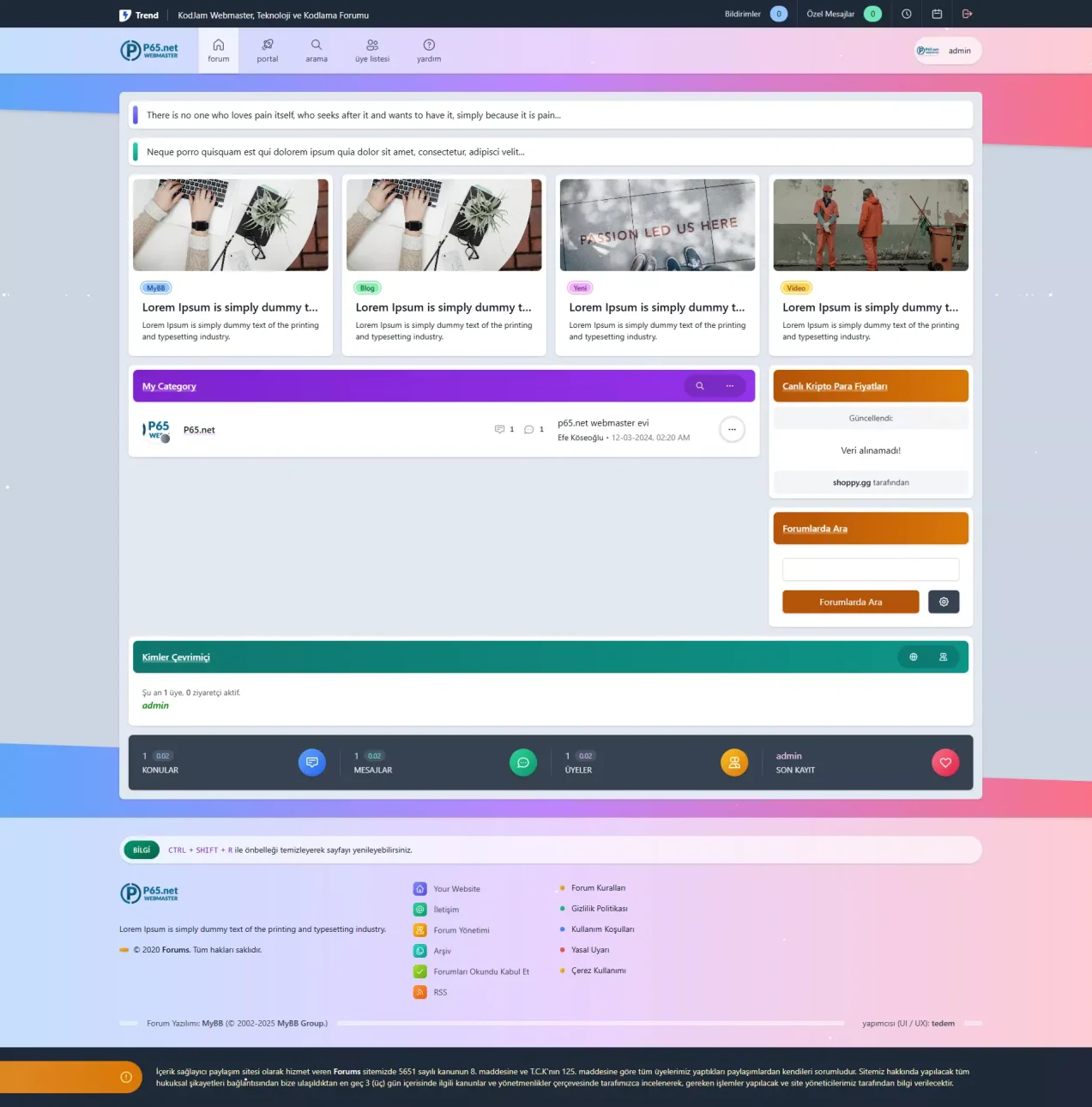 MyBB Modern V4 Teması Ücretsiz indir 2025 FULL MyBB Modern V4 Teması Ücretsiz indir 2025 FULL