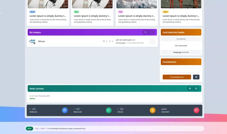 MyBB Modern V4 Teması Ücretsiz indir 2025 FULL