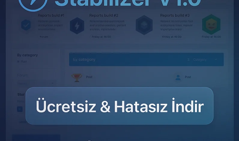 MyBB Stabilizer Teması Ücretsiz (Modern) (Test Edildi) 2025
