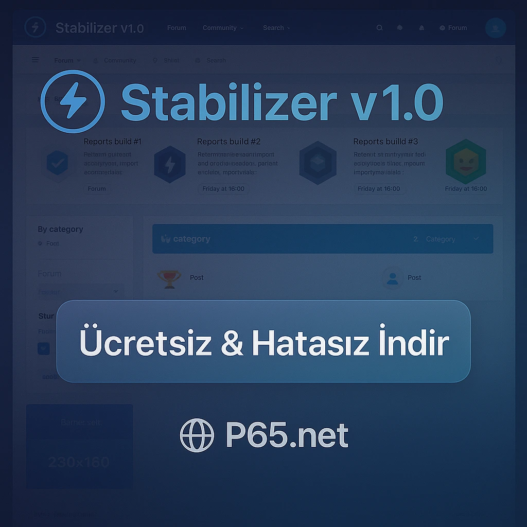 MyBB Stabilizer Teması Ücretsiz (Modern) (Test Edildi) 2025 MyBB Stabilizer Teması Ücretsiz (Modern) (Test Edildi) 2025