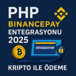 Makale başlığına ait öne çıkarılan görsel: PHP BinancePay Entegrasyonu 2025 – Kripto ile Ödeme Makale başlığına ait öne çıkarılan görsel: PHP BinancePay Entegrasyonu 2025 – Kripto ile Ödeme