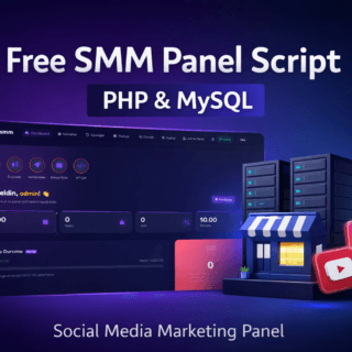 Makale başlığına ait öne çıkarılan görsel: SMM Panel Scripti – Ücretsiz Sosyal Medya Bayilik Paneli