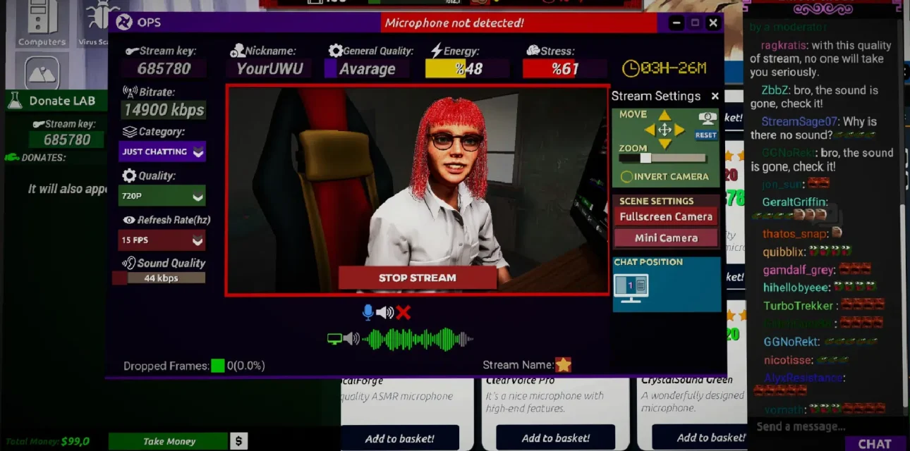 Streamer Life Simülatör 2 Ücretsiz İndir (v0.15 Full 2026)