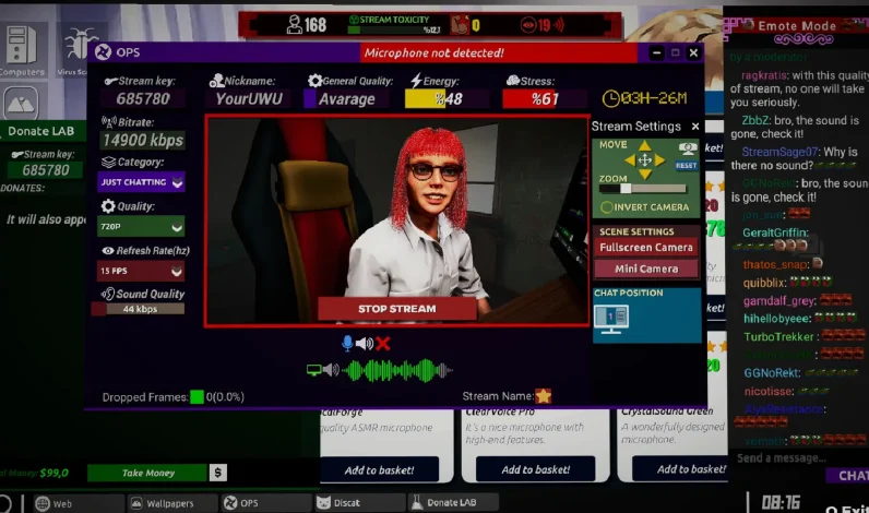 Streamer Life Simülatör 2 Ücretsiz İndir (v0.15 Full 2025)