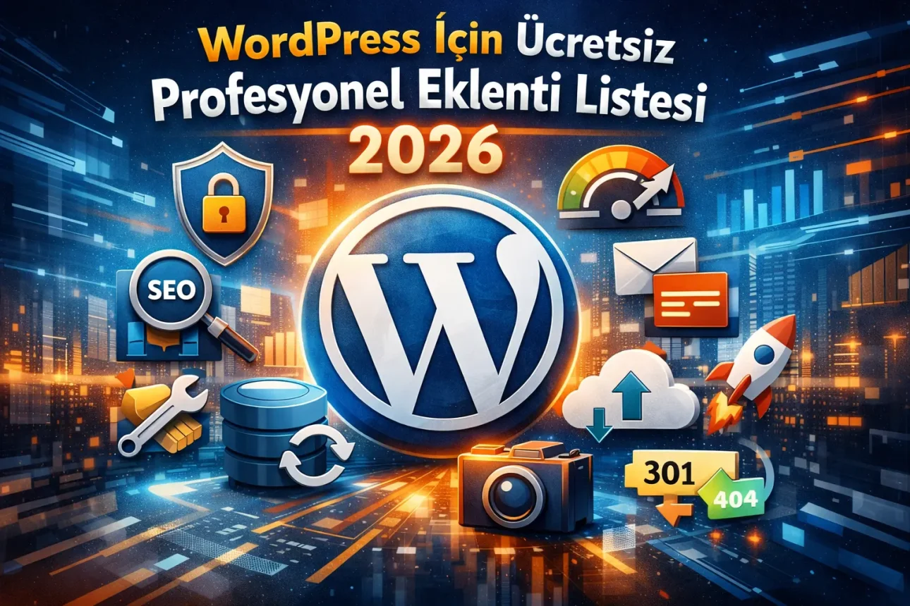 WordPress Ücretsiz Eklenti Listesi (Güncel) – 2026