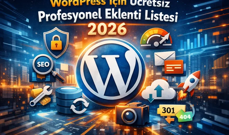 WordPress Ücretsiz Eklenti Listesi (Güncel) – 2026