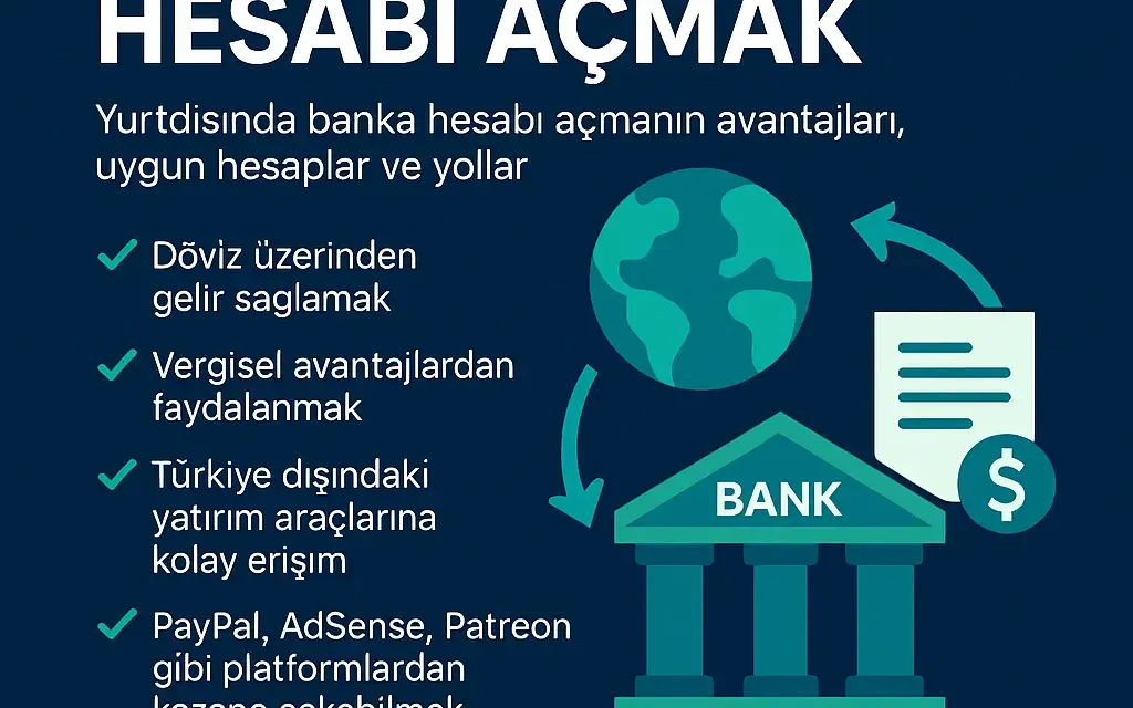 Yurtdışı Banka Hesabı Açmak (2025) – Türkler İçin En Kapsamlı Rehber