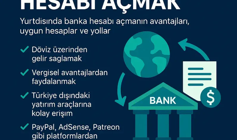 Yurtdışı Banka Hesabı Açmak (2025) – Türkler İçin En Kapsamlı Rehber